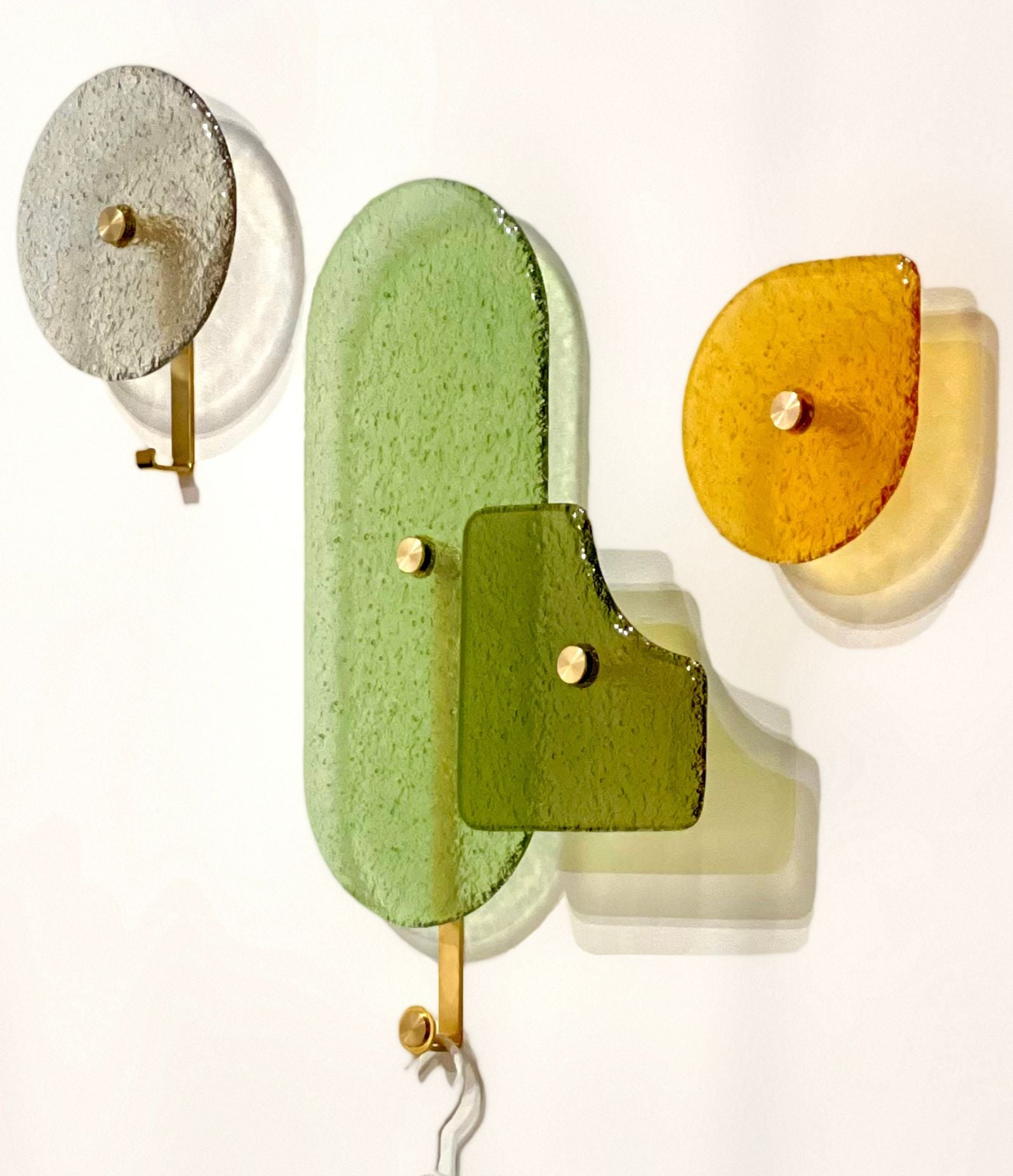 Glass coat hooks