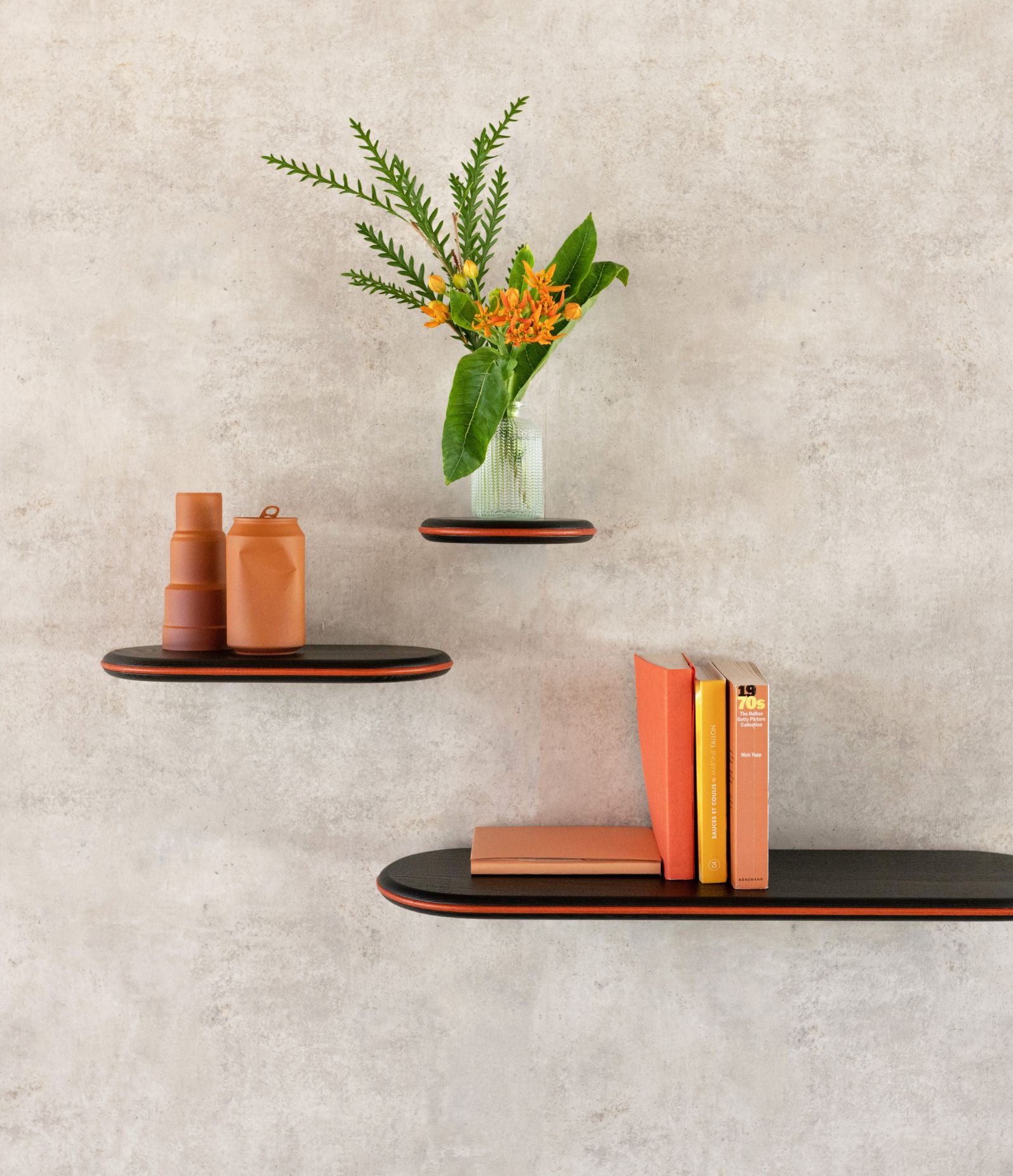 Étagère murale en bois