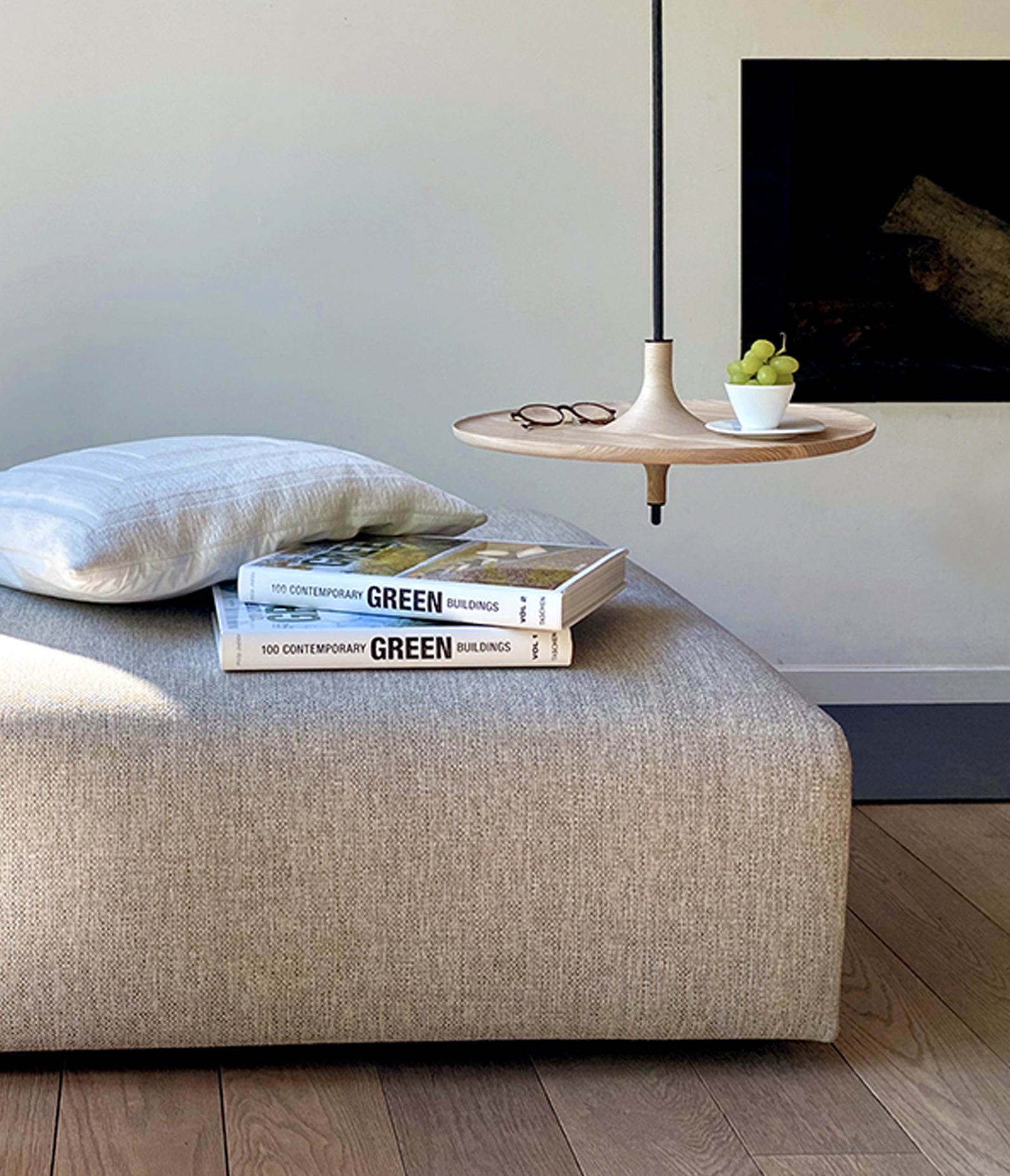 Oak hanging table (large size)