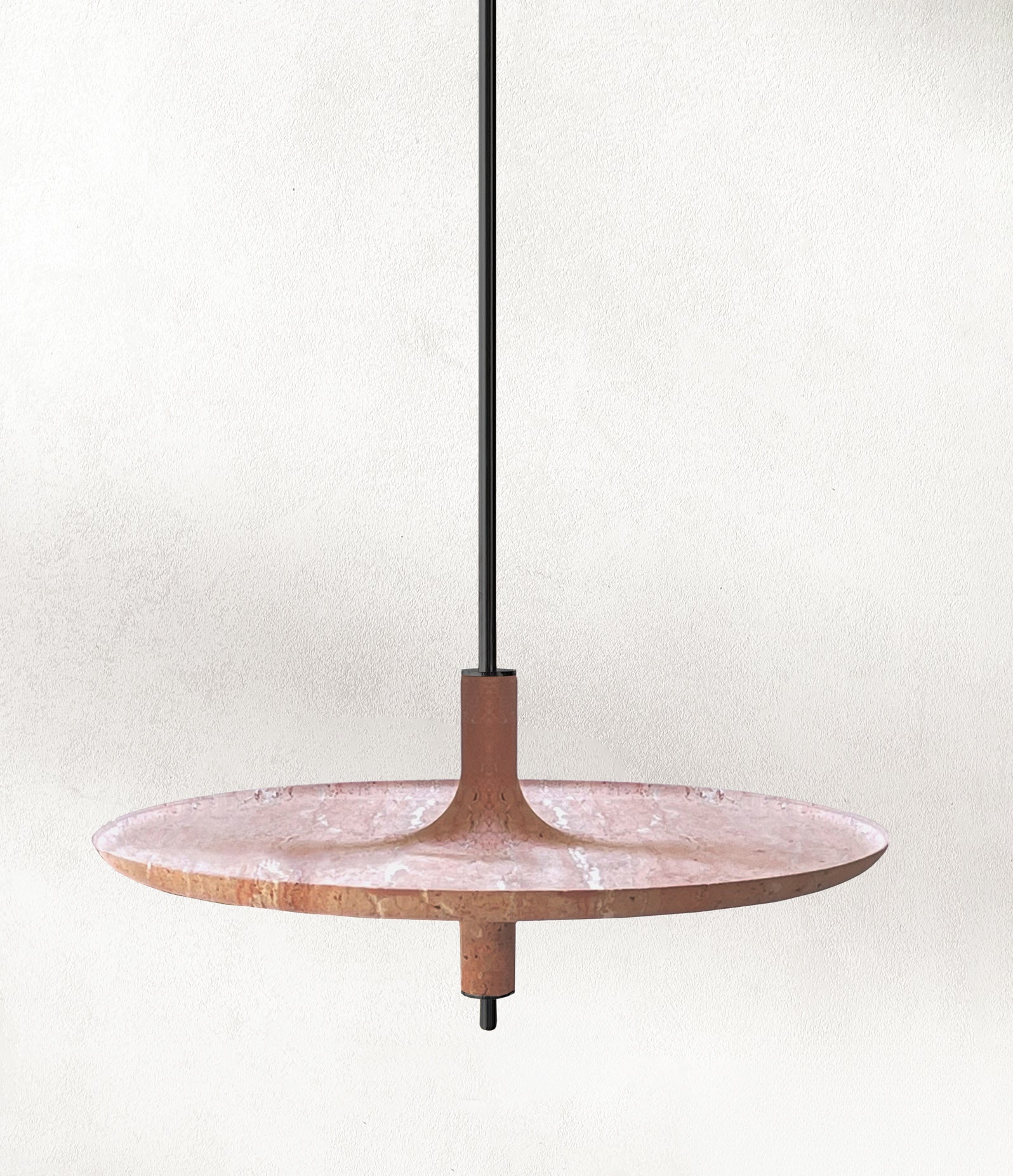 Table suspendue en travertin (taille standard)