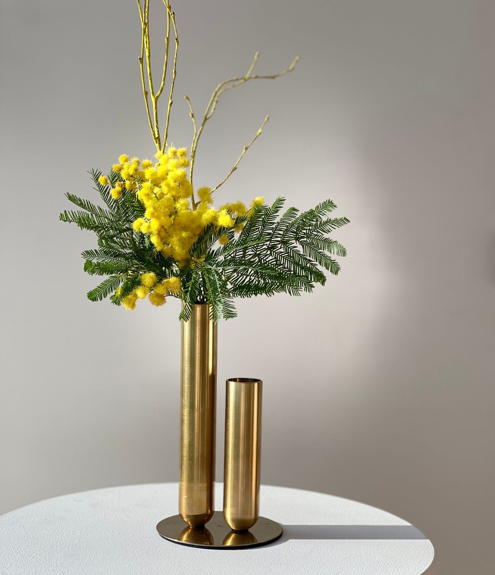 Vases en laiton