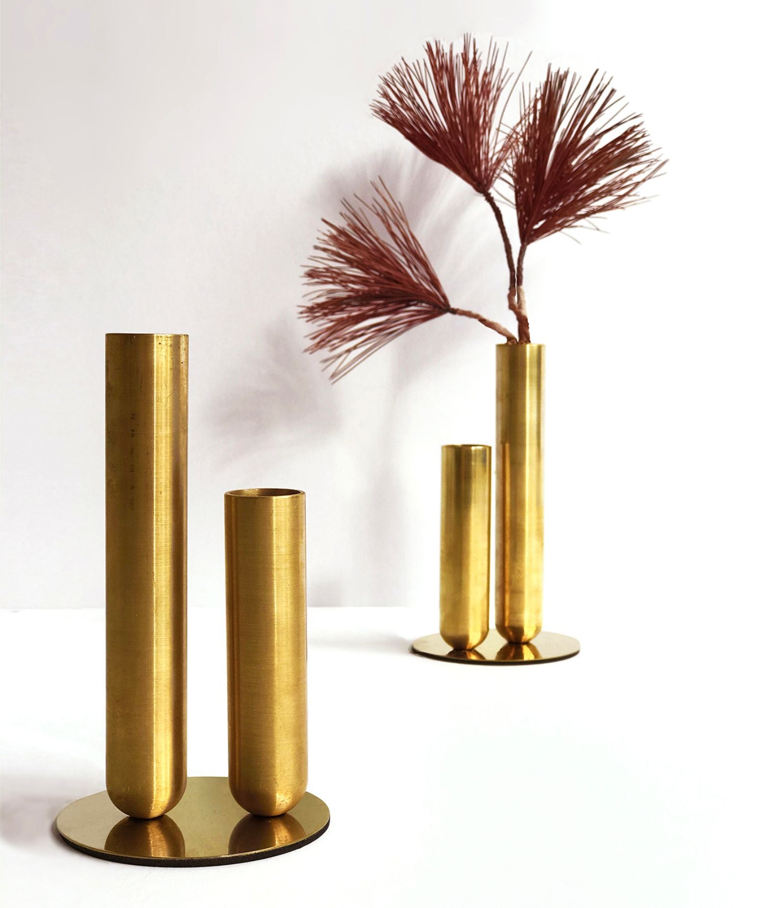 Vases en laiton